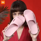 Сланцы Xiaomi для семьи, мягкие удобные шлепанцы для дома, Нескользящие, быстросохнущие, на толстой подошве, сланцы из ЭВА, для мужчин и женщин