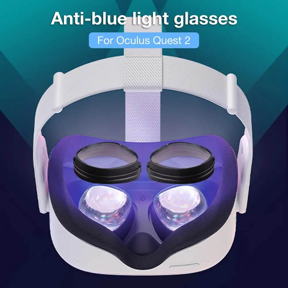 

For Oculus Quest 2 VR Glasses Magnetic Eyeglass Anti-Blue Lens Frame Clip Lens Protection For Oculus Quest2 VR Accessories