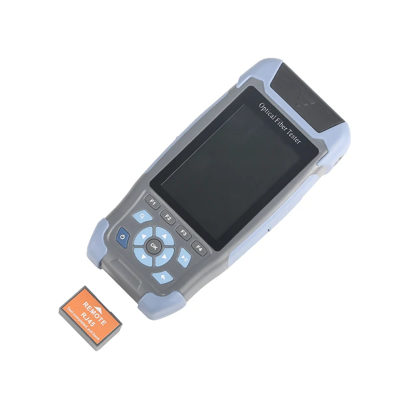 mini OTDR Fiber Optic Reflectometer Pro 980rev with 9 Functions VFL OLS OPM Event Map 24dB for 64km Cable Ethernet Tester | Мобильные
