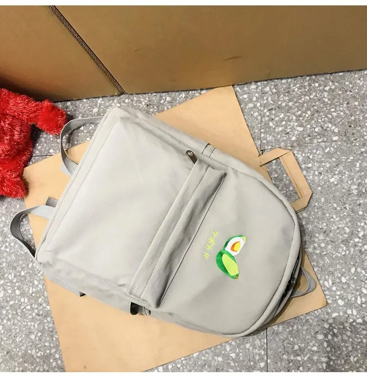 Модный рюкзак с фруктовым узором, Женский нейлоновый рюкзак Mochilas, женская школьная сумка для девочек-подростков, рюкзак на плечо, рюкзак