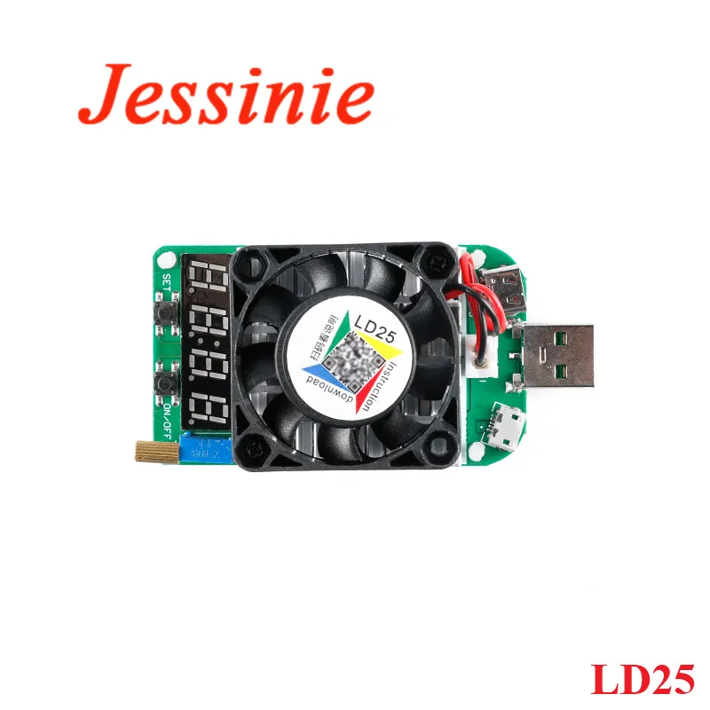 Электронный нагрузочный резистор LD25 LD35 с USB интерфейсом тестер разрядки