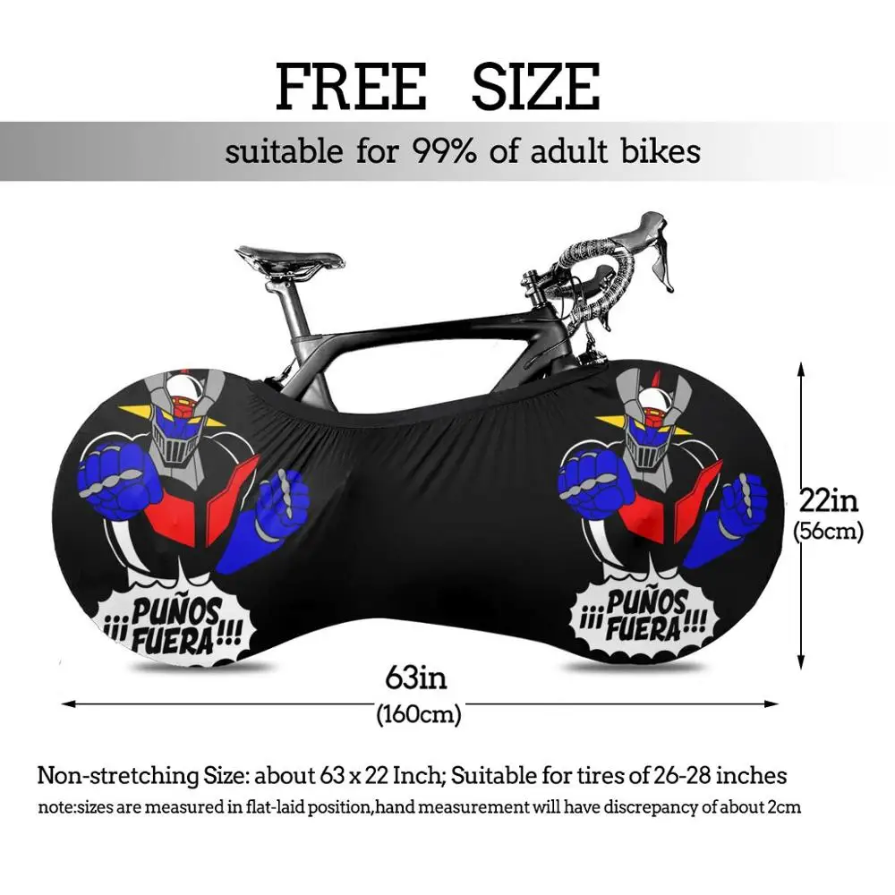 2020 New Arrival Anime Mazinger Z Waterproof Protector MTB Bike Case Rain Cover BIKE Bicycle dust cover Biking | Спорт и развлечения