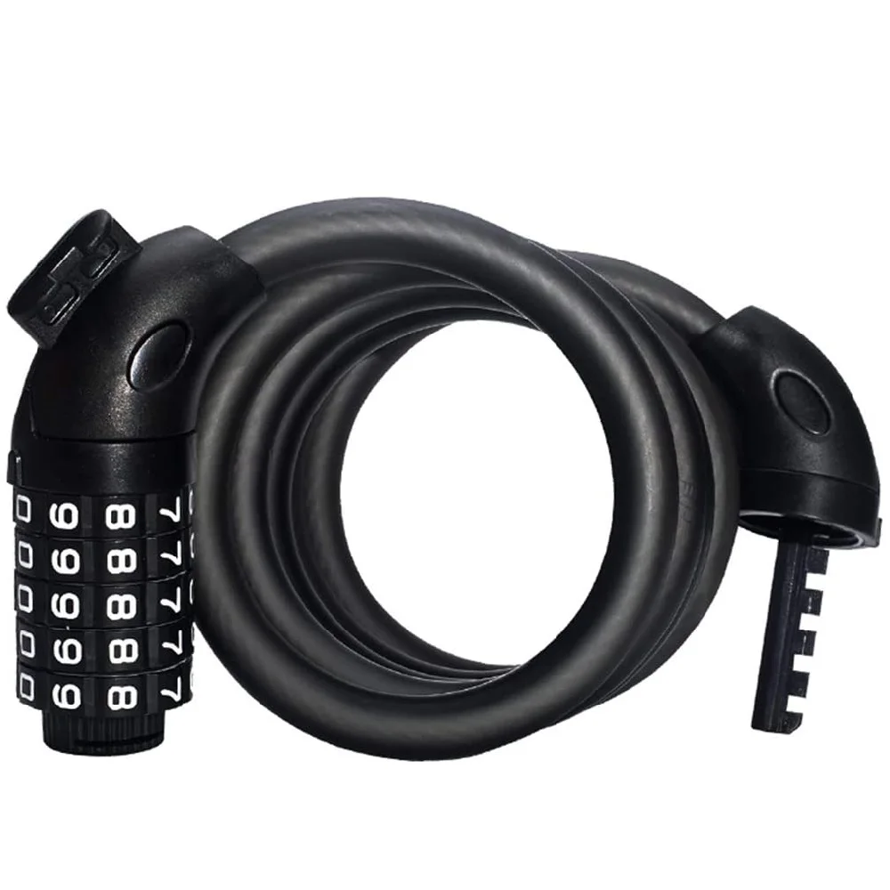 

Bike Lock High Security Code Password Combination Lock eBike Cable Lock Tough Security Coded Steel Wiring Bicycle Safety Lock