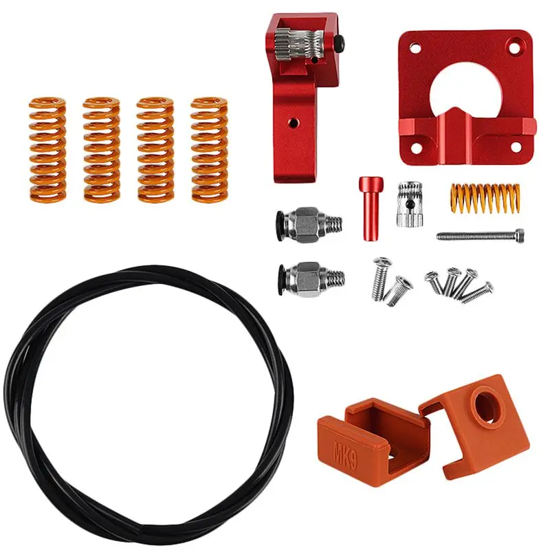 Нагревательный блок силиконовый чехол Mk7/Mk8/Mk9 Hotend для Ender 3 &amp Creality Cr-10S Pro Ender-3 Ptfe