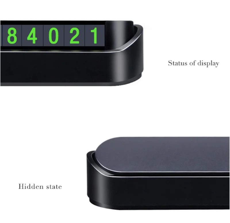 Новые автомобильные аксессуары карточка с телефоном для временной парковки