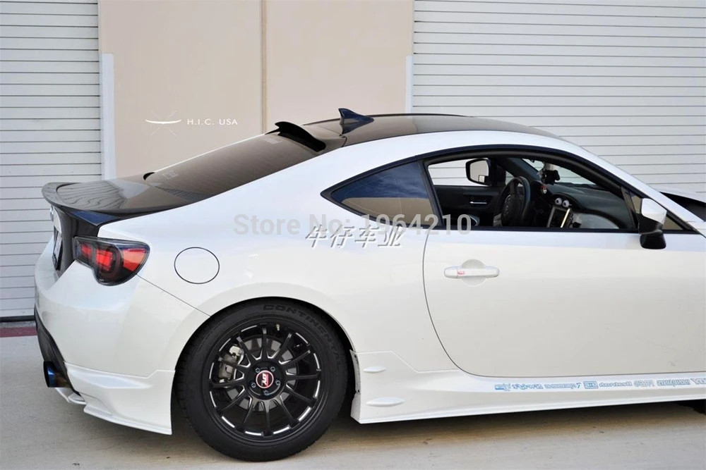Автомобиль Стайлинг для Subaru BRZ Toyota 86 GT86 2012-2016 АБС-пластик задний спойлер на крышу
