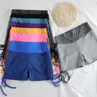 Велосипедки LZYVOO женские в клетку, спортивные Леггинсы с эффектом пуш-ап, эластичные дышащие, для фитнеса, тренажерного зала, тренировок