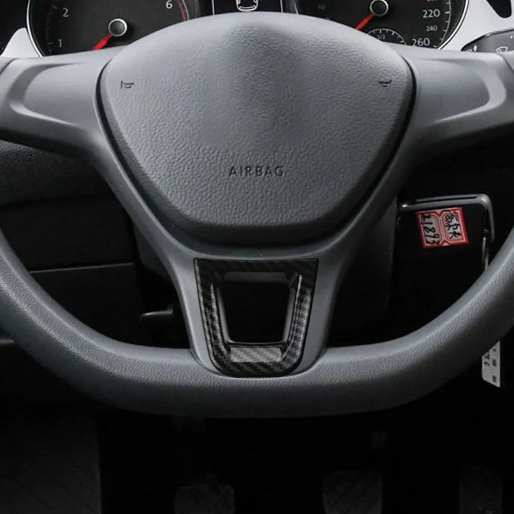 Чехол рулевого колеса автомобиля накладка наклейка подходит для Volkswagen VW Golf MK7 Jetta