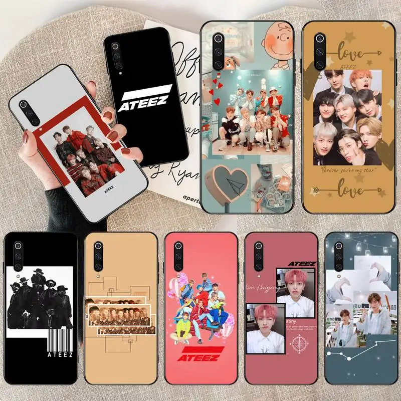 

ATEEZ HongJoong Luxury Phone Case for Xiaomi Mi 10 Pro lite Mi9 9SE 8SE Pocophone F1 Mi 9T Pro