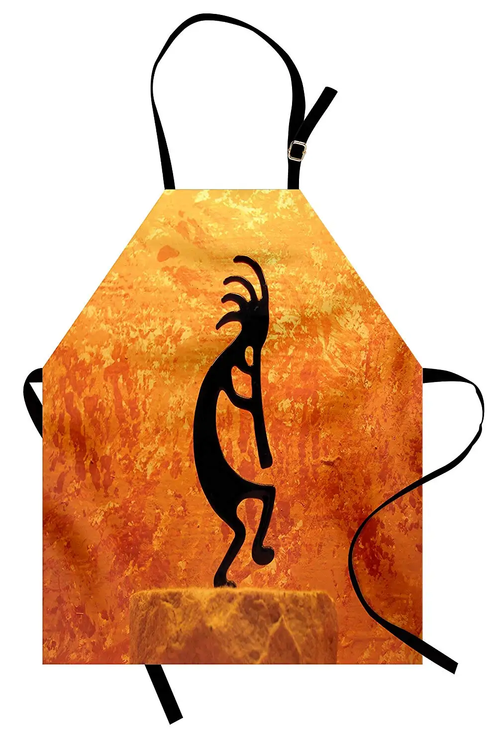 Kokopelli фартук Southwestern стиль Восточная картина искусство женщины мужчины дети
