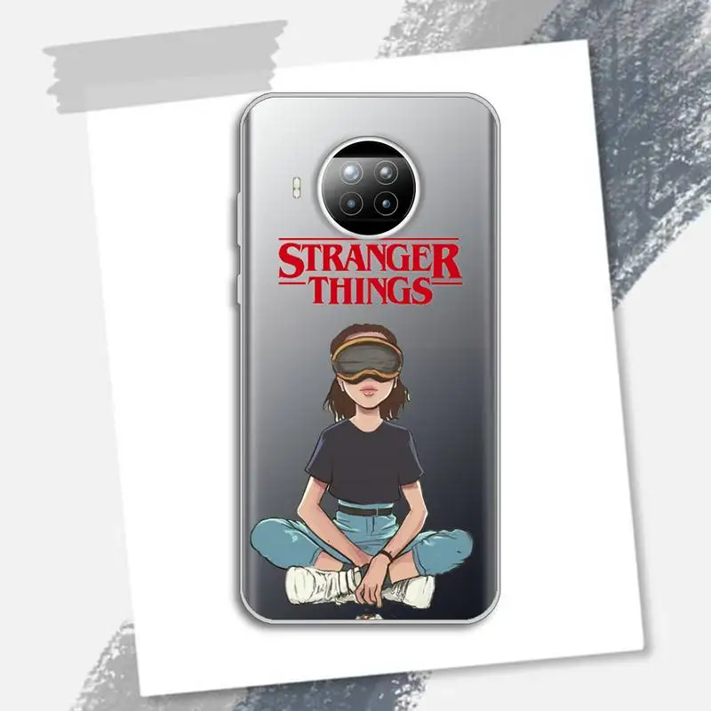 

Stranger things TV show Phone Case Transparent for Xiaomi Redmi note 10 t 8 pro lite 11 Huawei P honor 8 10i 20 30 40 smart 2019