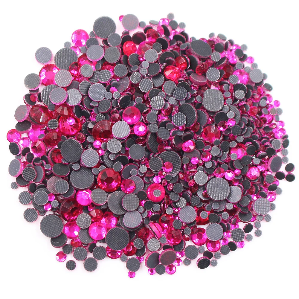 Стразы блестящие для одежды стразы с плоским основанием SS6-SS30 | Дом и сад