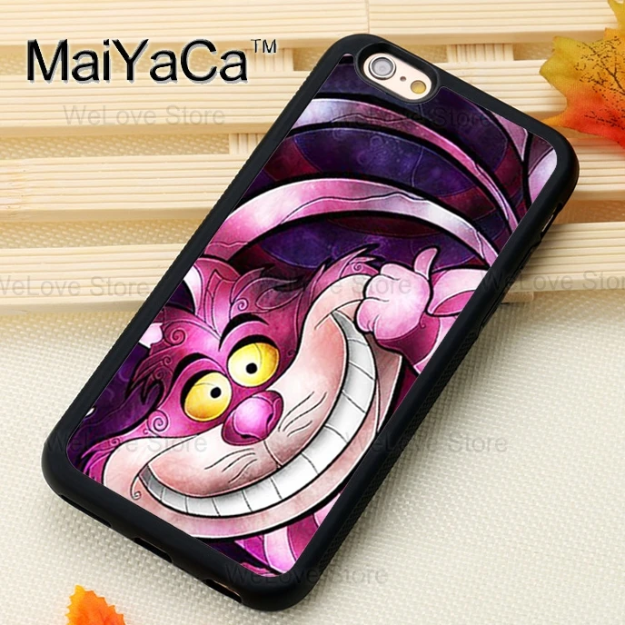 Чехол для телефона MaiYaCa Alice in Wonderland Cheshire Cats для iphone 11 Pro MAX X XR XS MAX 6 6S 7 8 Plus 5 5S TPU