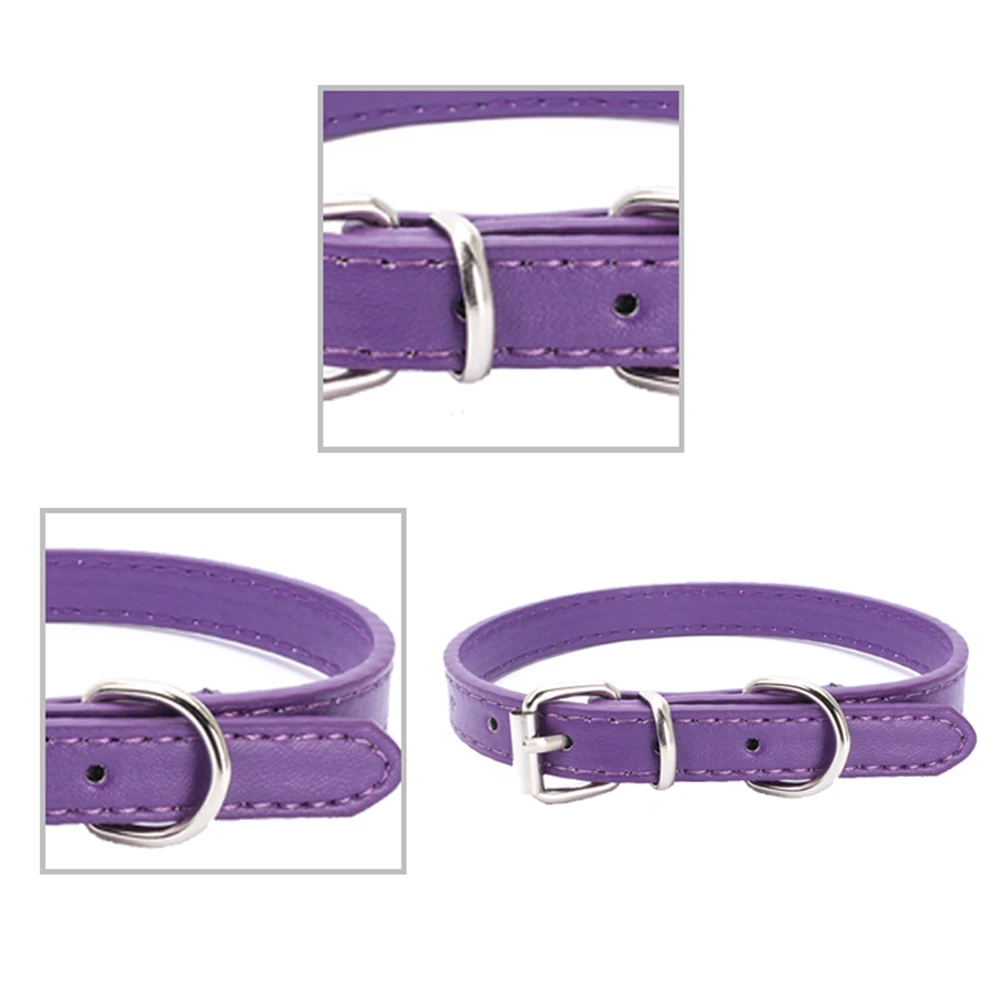 Аксессуары для домашних животных искусственная кожа Xs S M L Xl чихуахуа ожерелье