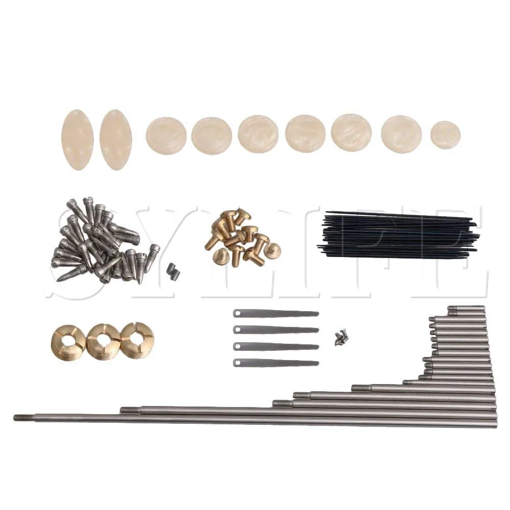 Набор для обслуживания саксофона альт винты белые кнопки инкрустации инструмент