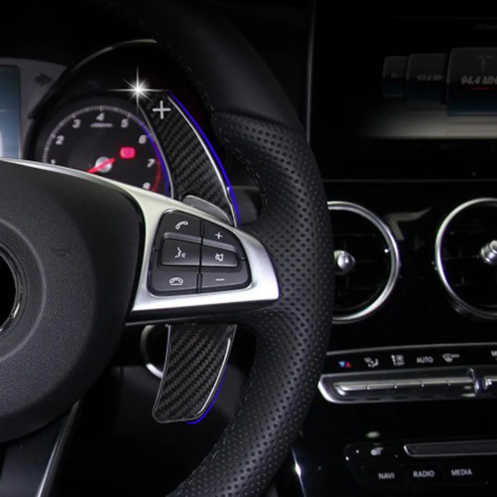 Удлинитель рулевого колеса из углеродного волокна для Mercedes Benz CLA S GLE CLS Class C117 W222 W166