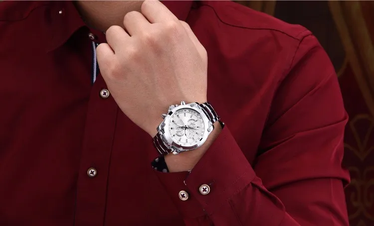 

CURREN Luxury Male Clock Business Men's Quartz Wrist Watch Military Waterproof Watch Sport Relogio Masculino reloj hombre 8025