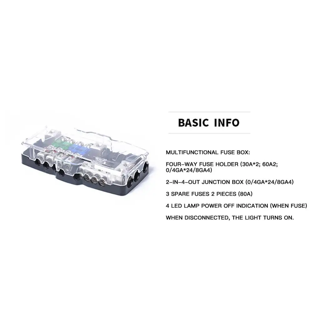 Многофункциональный светодиодный автомобильный аудиоиндикатор держатель