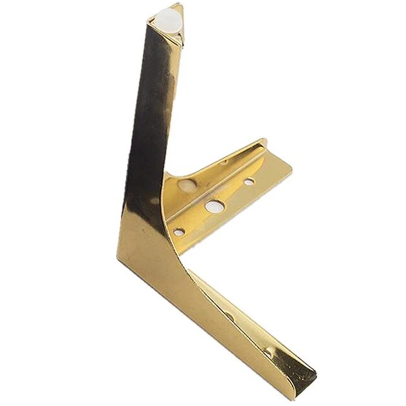

4 Pieces of 17cm Furniture Cabinet Metal Support Legs TV Cabinet Table Legs Hardware Sofa Legs