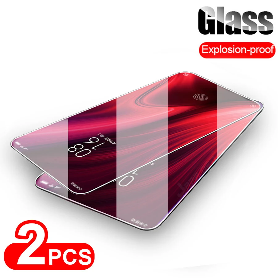 2 шт. закаленное стекло для Xiao mi Red mi K20 Pro Защитное стекло для Xiaomi mi 9T Red mi Note 8 Pro K20 CC9E A3 защита экрана