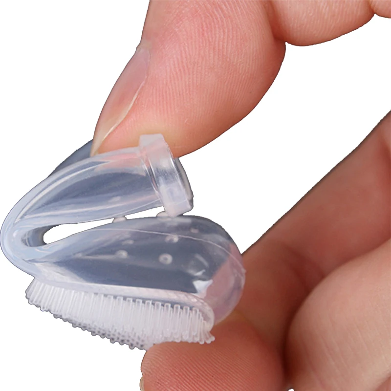 1 шт. Лидер продаж Чистые ПЭТ палец Зубная щётка супер мягкие плюшевые игрушки