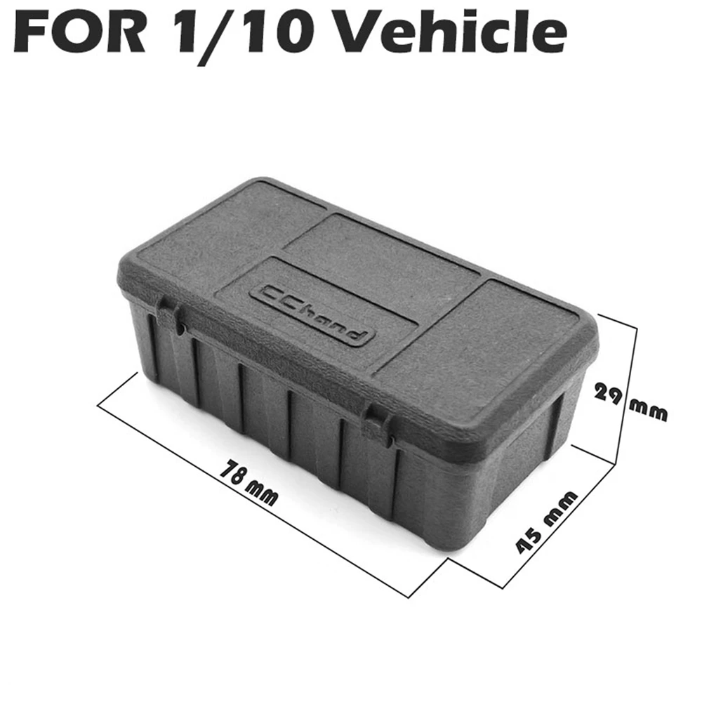 Пластиковый мини ящик для инструментов 1/10 Rc автомобиль гусеничный грузовик