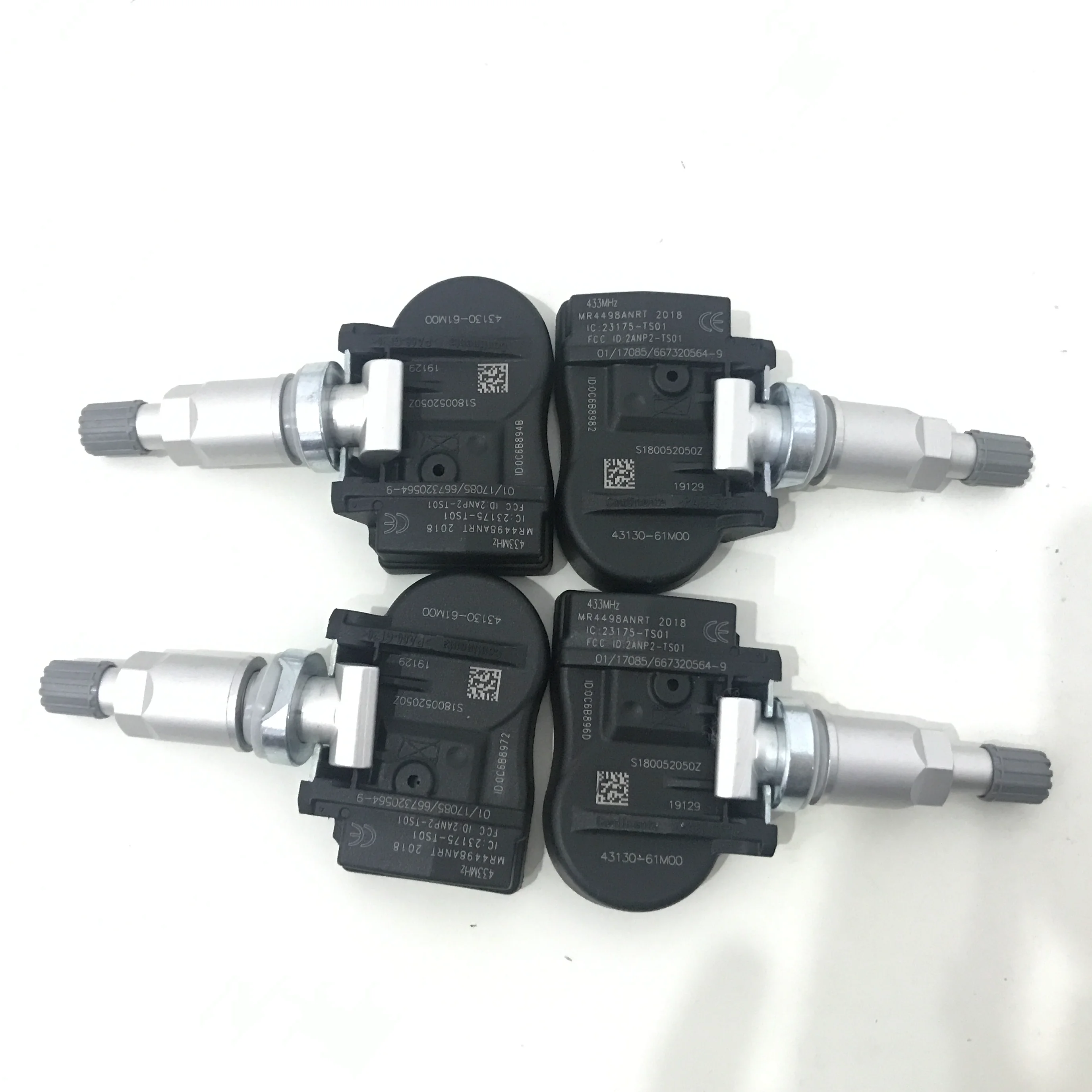 Датчик давления в шинах 4 шт. для Suzuki Vitara SX4 S-cross Ignis Baleno Swift Jimmy 43139-61M00 4313961M00 43130-61M00