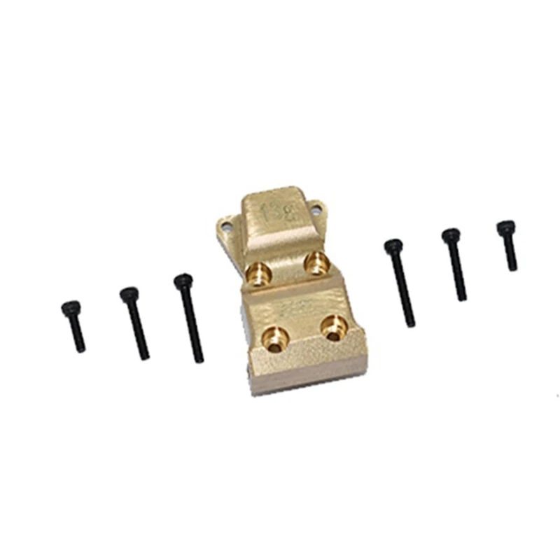 

Brass Differential Cover Bridge Axle Cover for Axial SCX24 AXI90081 AXI00002 1/24 RC Crawler Upgrade Parts Accessories