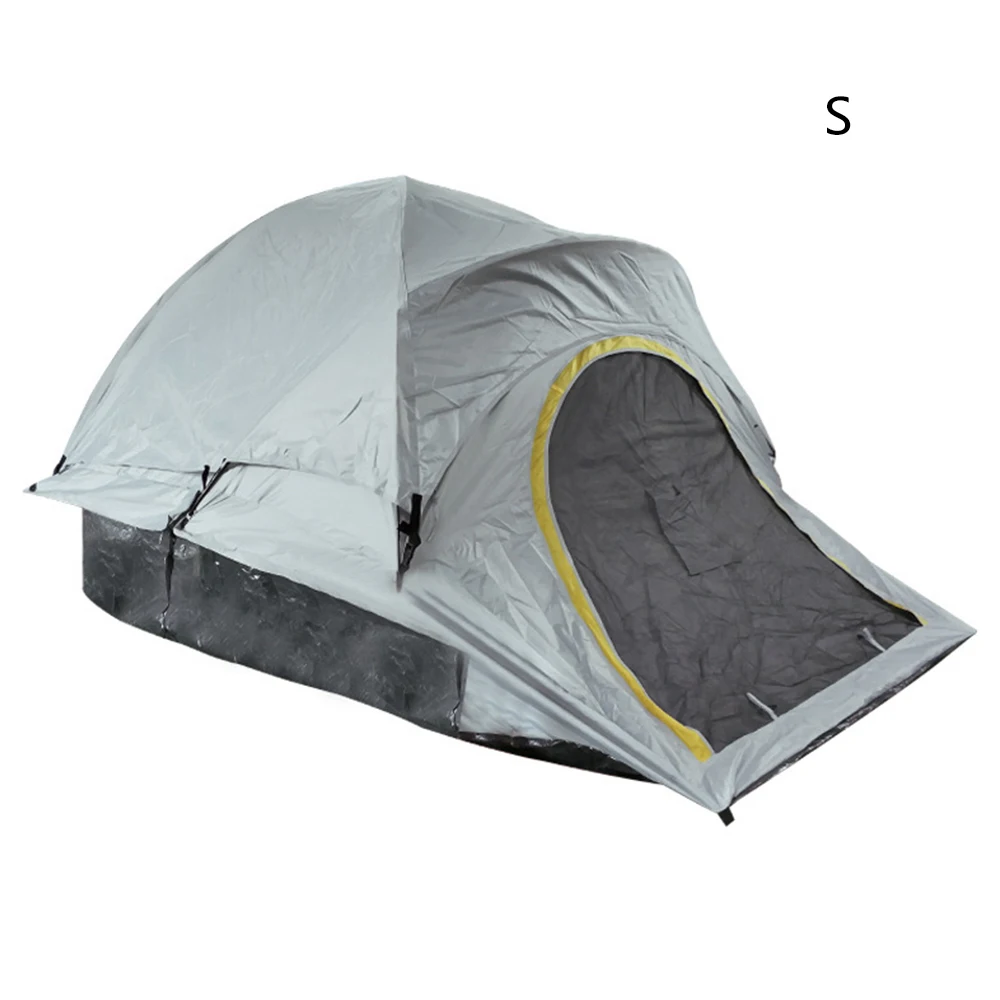 저렴한 기어 컴팩트 트럭 텐트 방수 경량 자동차 침대 캠프 텐트, 야외 캠핑 낚시 하이킹 활동 3-4 인용