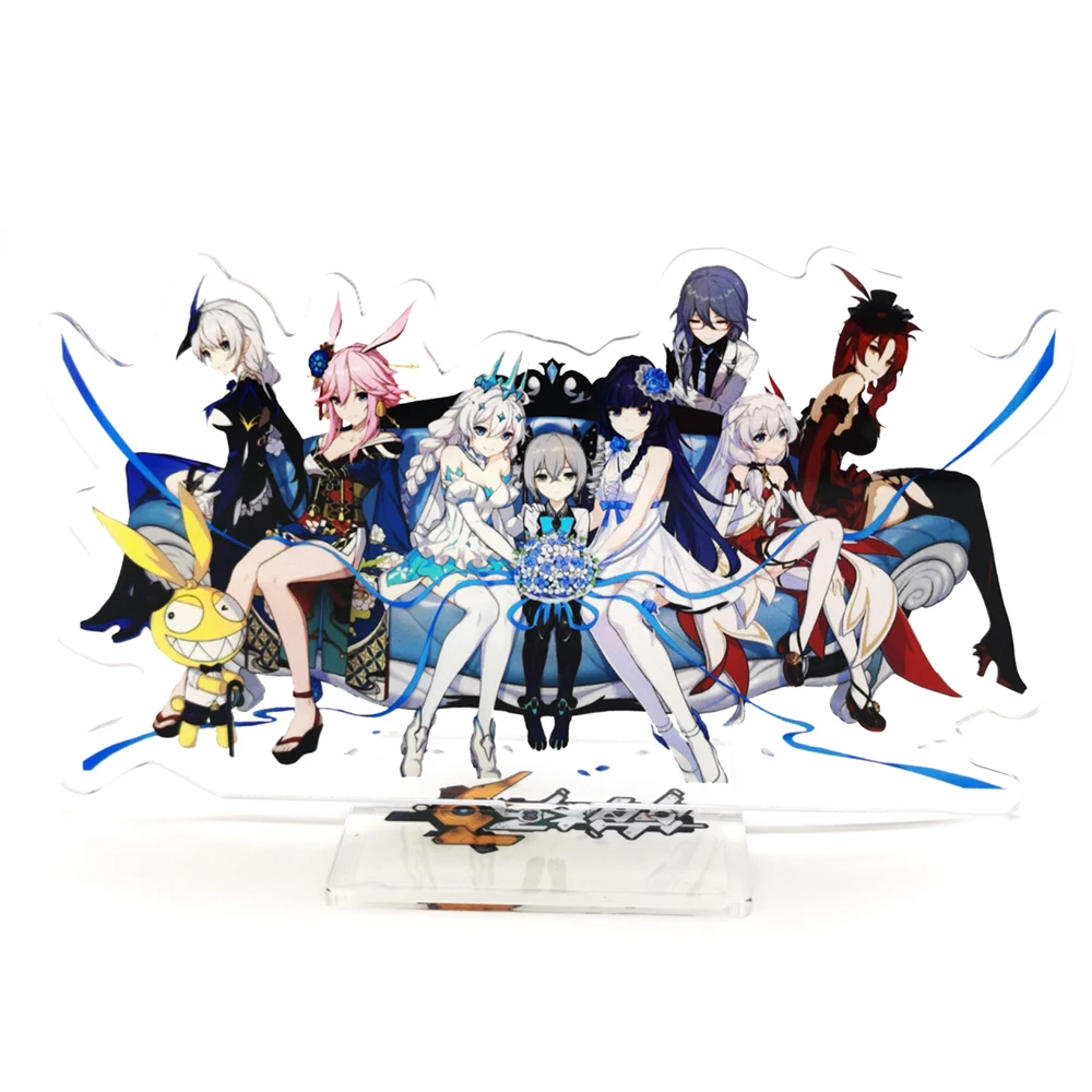 Honkai Impact Benghuai коллапс 3 Reburn каслана киана Каллен GM фигурка на акриловой подставке