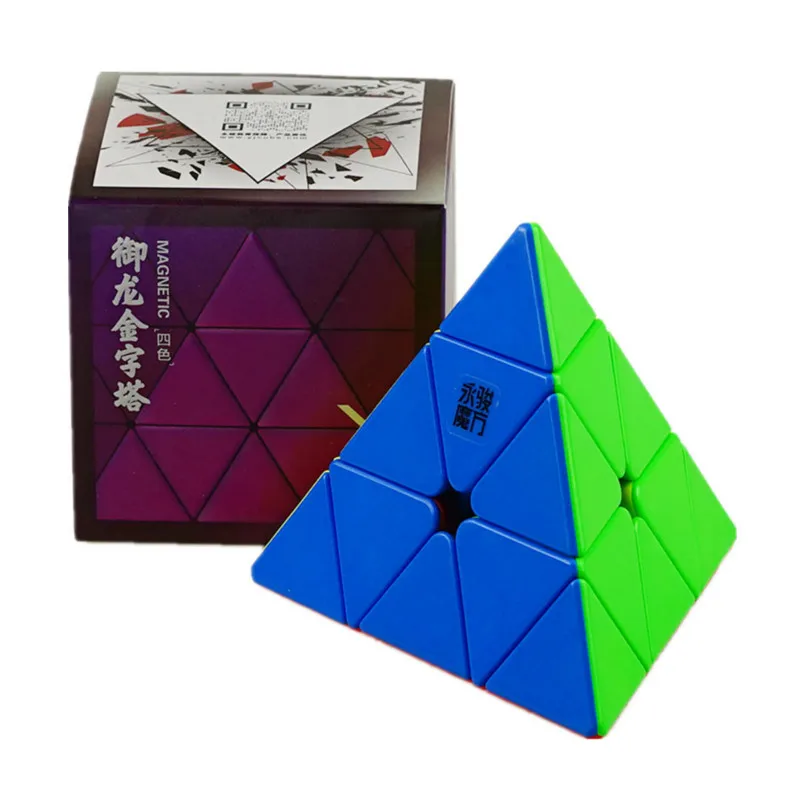 

Yj Yulong V2M Magnetic Magic Pyramid Neo Cube Stickerless Yongjun Magnets Triangle Puzzle Speed Cubes For Children Kids Gift Toy