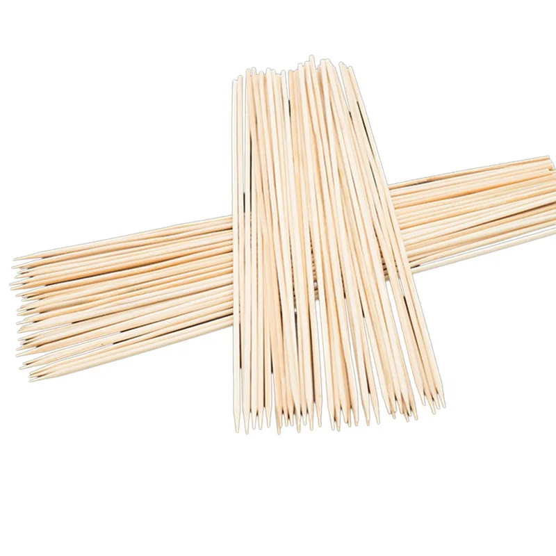 90PCs/Set BBQ Accessories Bamboo Skewers Grill Shish Kabob Wood Sticks Barbecue Tools Churrasco Mats | Дом и сад