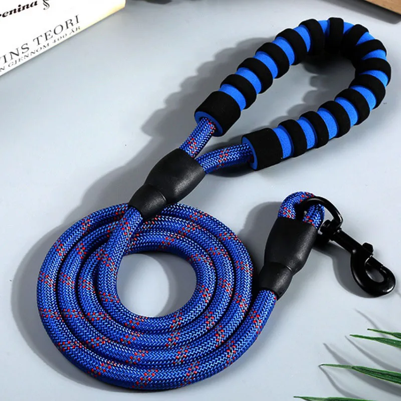 Светоотражающий большой Поводок для собак нейлоновый поводок горного