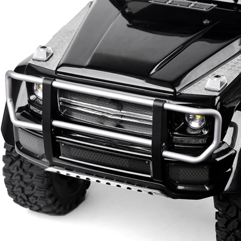 Металлический передний бампер и основание для 1/10 RC гусеничного автомобиля Traxxas