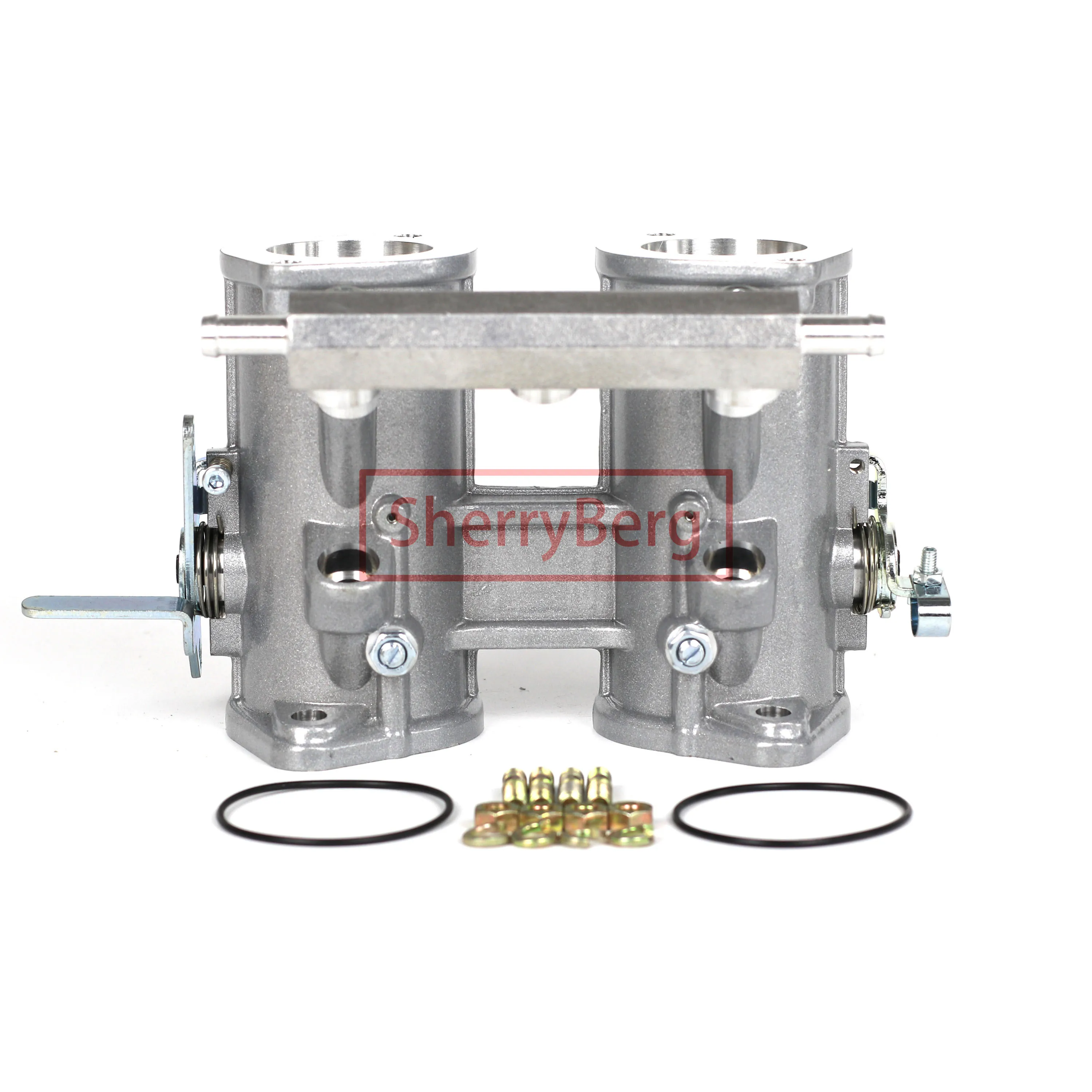 

SherryBerg 40/42/45/48/50 DCOE Twin 40mm 42mm 45mm DCOE Throttle Bodies Body for Weber/EMPI/FAJS/Dellorto/Solex DCOE/DHLA Carb