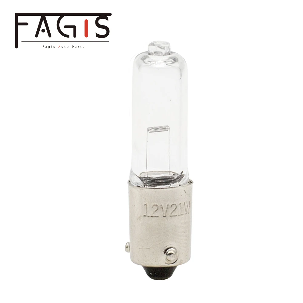 Fagis 2 предмета H21W BAY9S 12V 21 Вт Clear галогенная лампа стоп сигнал Индикатор сигнальная