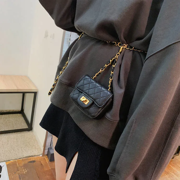 Сумка женская с ромбовидным узором и цепочкой универсальная|Сумки ручками| |