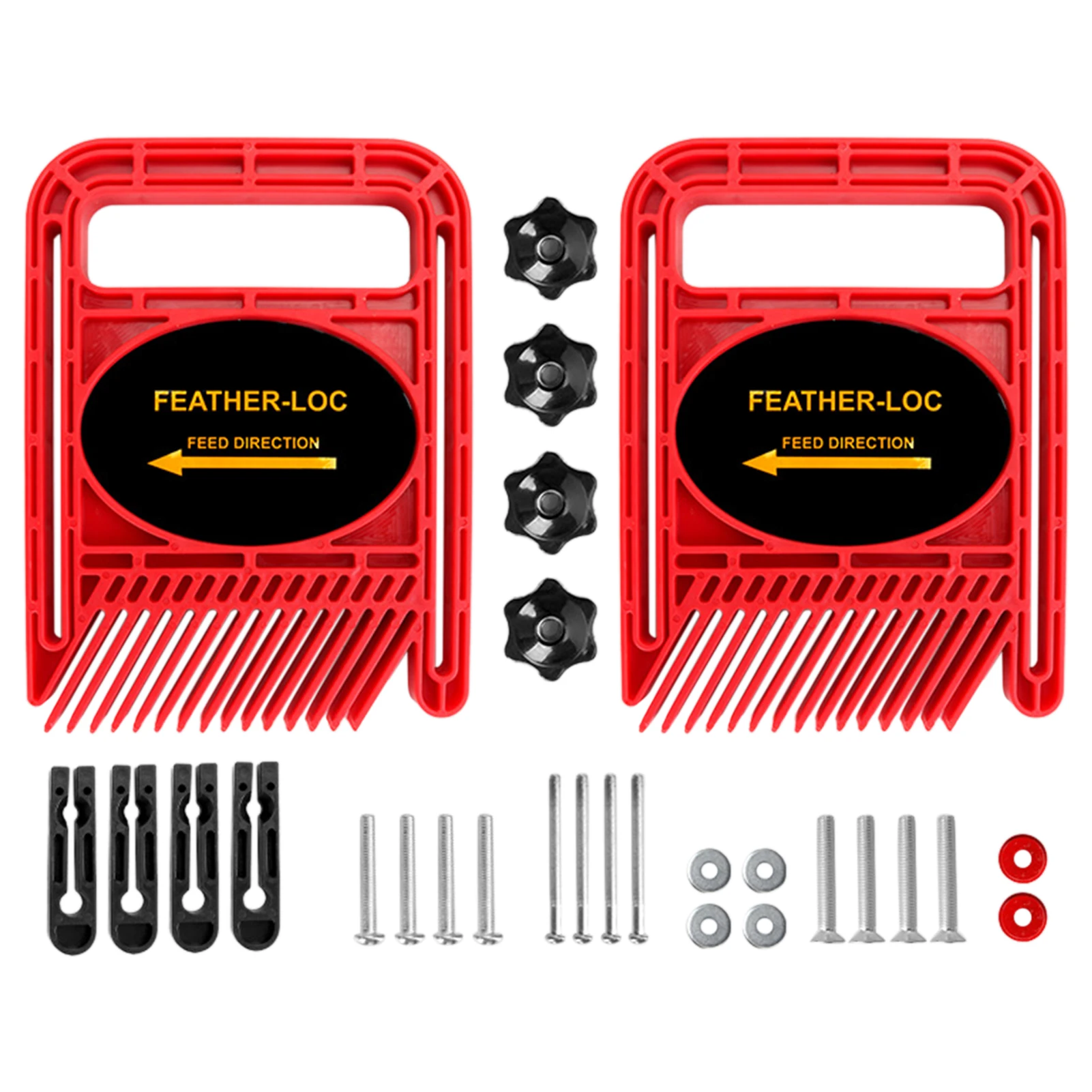 

1pair Durable For Fence Lightweight Carpentry Easy Install Table Saw Featherboard Portable Accessories Home Woodworking Tools