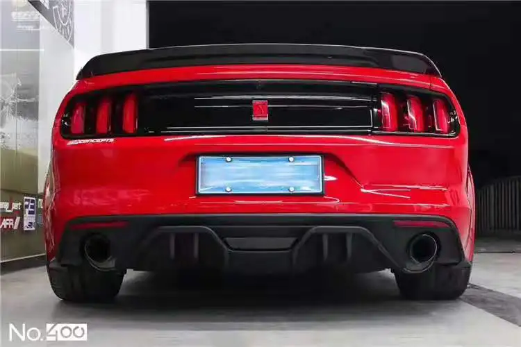 ABS задний бампер губы автомобильный диффузор MP стиль для Ford Mustang 2015 2016