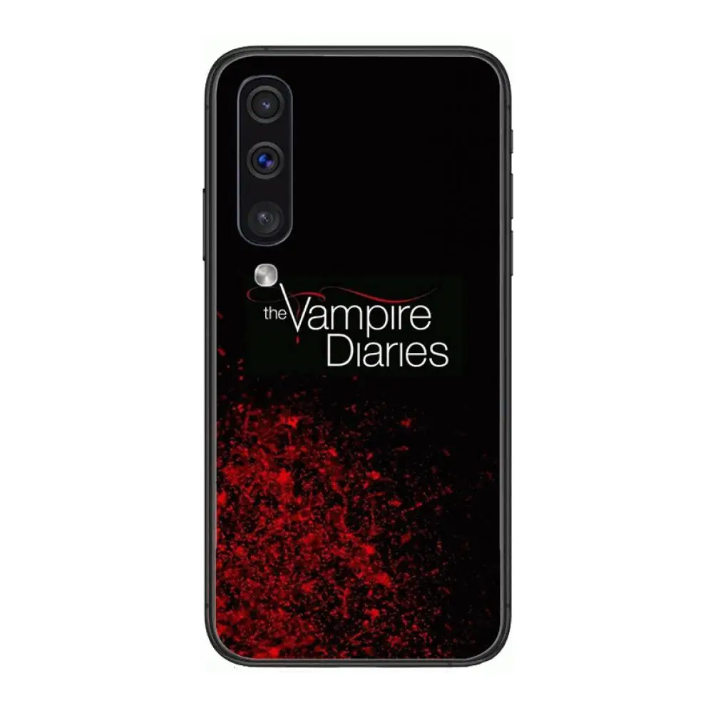 

Movie The Vampire Diaries Phone Case Hull For Samsung Galaxy A 3 5 6 7 8 9 E 2018 Plus 2017 E S Black Shell Art Cell Cover TPU