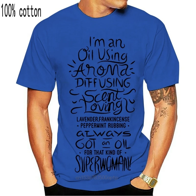 

New Funny Essential Oil Aroma Saying T Shirt