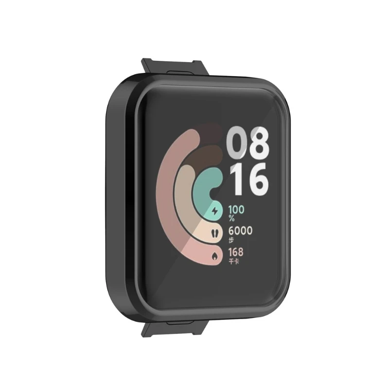 Soft Colorful Watch Protector Case Screen Protective Cover Skin Shell for -Xiaomi Mi Watch Lite Redmi Watch Accessories