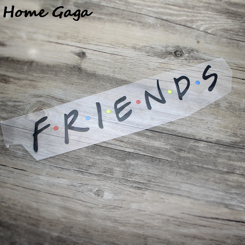Наклейки Homegaga Friends для ТВ-показа жара-пресс утюжок на пластыри сделай сам патчи