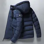 Зимнее пуховое пальто, стильное износостойкое пуховое пальто с карманами, пуховое пальто