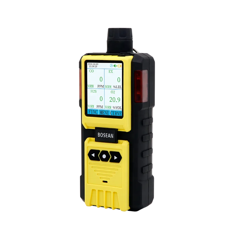 

Газовый Детектор на батарейках co h2s, o2, lel 4