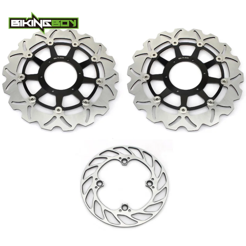 

BIKINGBOY For Honda CBR 1000 RR Fireblade 06 07 VTR 1000 SP-1 00 01 SP-2 02 03 04 05 06 07 Front Rear Brake Discs Disks Rotors