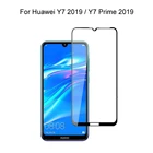 Закаленное стекло для Huawei Y7 2019  Y7 Pro  Y7 Prime 2019 (6,26 дюйма), полное покрытие, 2.5D защита экрана, закаленное стекло