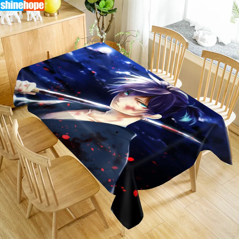 

Настольная скатерть с рисунком аниме Boy, водостойкая, маслонепроницаемая, прямоугольная, для домашнего стола, для вечеринки, 100 х14, 0 см/140 х250 см