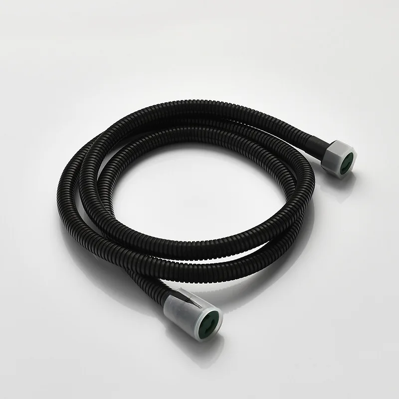shower hose black Латунный матовый черный квадратный биде ручной душ для ванной Биде гигиенический душ для унитаза гигиенический душ кран для биде настенный биде кран Набор - Цвет: shower hose black