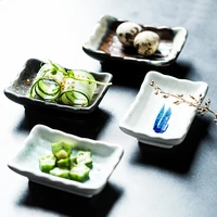 japanese style ceramic dishes restaurant pickles seasoning wasabi kocho household kitchen supplies soy sauce ceramic flat plate